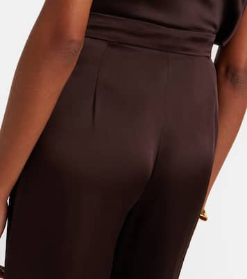 بنطلون من الساتان بأرجل واسعة Elegante | Max Mara