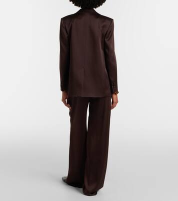 بنطلون من الساتان بأرجل واسعة Elegante | Max Mara