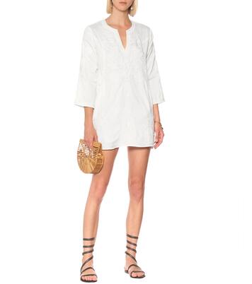 Robe brodée en coton | Juliet Dunn