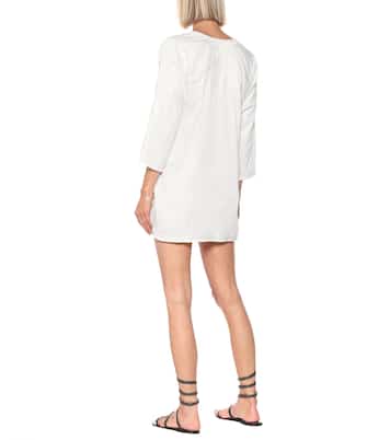 Robe brodée en coton | Juliet Dunn