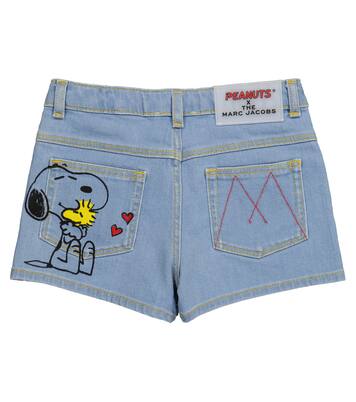 x Peanuts® denim shorts | Marc Jacobs Kids