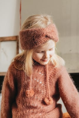 Stirnband Sidony aus einem Wollgemisch | Louise Misha