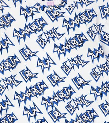 Logo cotton-blend top | ERL Kids