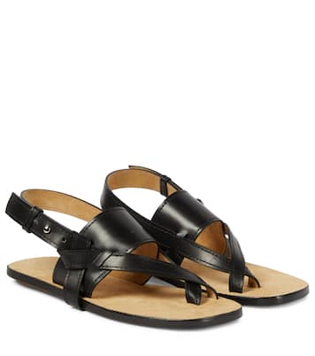 Sandalen aus Leder | Victoria Beckham