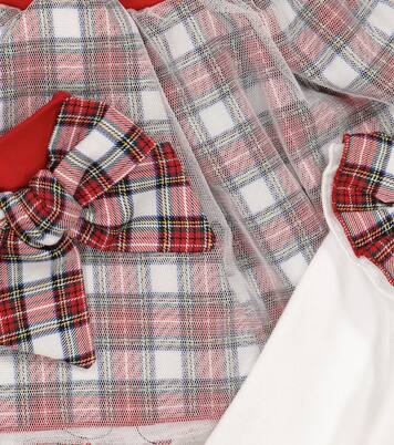 Baby bodysuit, skirt and headband set | Monnalisa