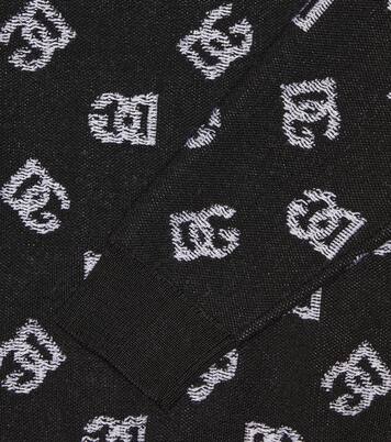 Logo intarsia wool sweater | Dolce&Gabbana Kids