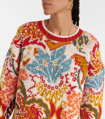 Pull en jacquard de laine mélangée | Etro