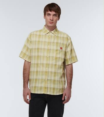Checked gauze shirt | Loewe
