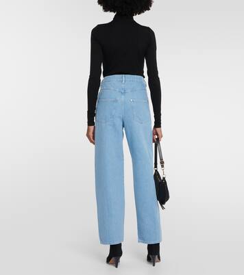 Mid-Rise Straight Jeans Valeria | Marant Etoile