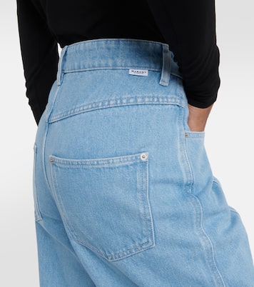 Mid-Rise Straight Jeans Valeria | Marant Etoile