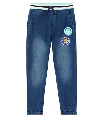 Embroidered jeans | Moschino Kids
