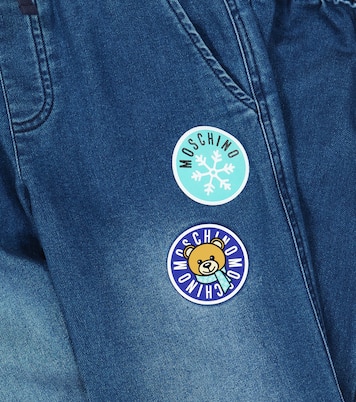 Embroidered jeans | Moschino Kids