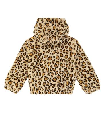 Leopard-print jacket | Monnalisa