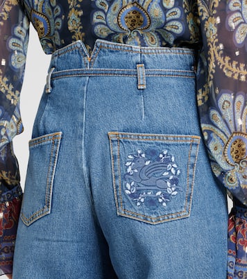 High-Rise Wide-Leg Jeans | Etro