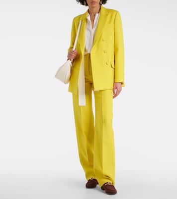 Mocassini VLogo Gate in suede | Valentino Garavani