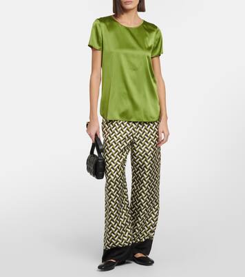 Top Kassel aus einem Seidengemisch | Max Mara