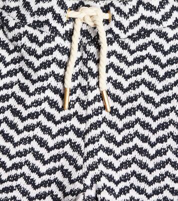 Intarsia cotton-blend knitted shorts | Scotch & Soda Kids