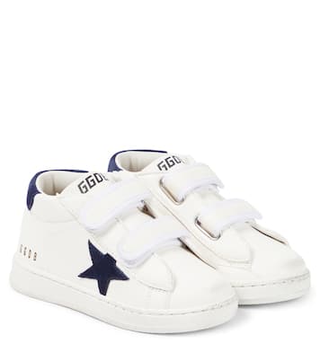Baby June leather and suede sneakers | Golden Goose Kids