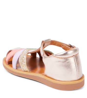 Poppy Oto leather sandals | Pom d'Api