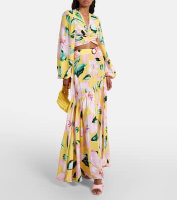 Bedrucktes Wickeltop Tabitha | Alexandra Miro