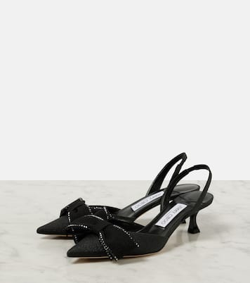 Brook 50 embellished slingback pumps | Jimmy Choo