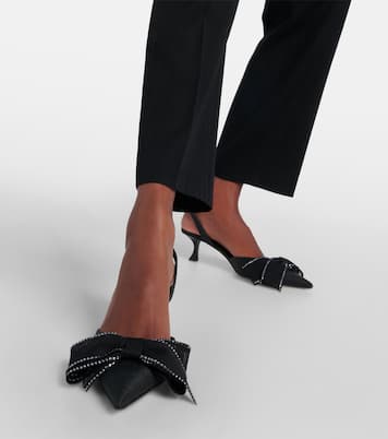 Brook 50 embellished slingback pumps | Jimmy Choo