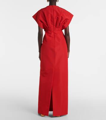 Robe longue en soie | Carolina Herrera