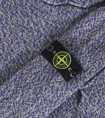 Compass mélange sweater | Stone Island Junior