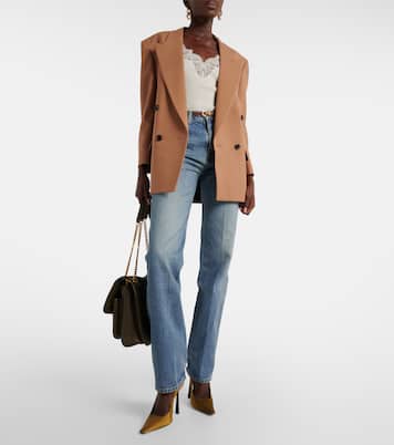 High-rise straight jeans | Saint Laurent