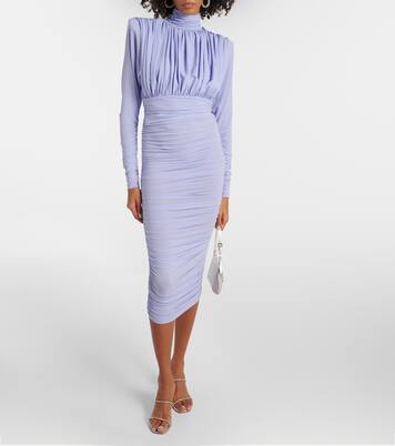 Robe midi en crêpe | Alex Perry