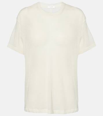 T-Shirt Lila aus Kaschmir | The Row