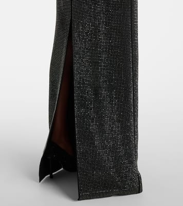 Off-Shoulder-Robe mit Kristallen | Roland Mouret