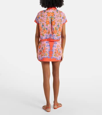 Wickelrock Sicily Flowers aus Baumwolle | Farm Rio