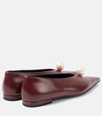 Leather ballet flats | Magda Butrym