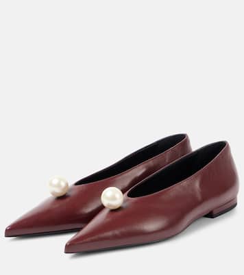 Leather ballet flats | Magda Butrym