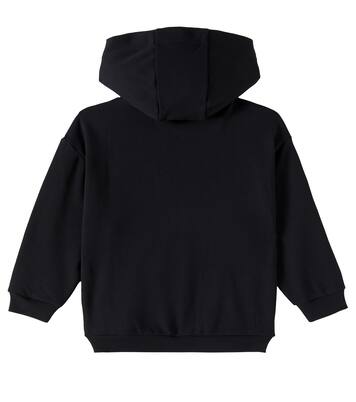 Logo cotton zip-up hoodie  | Balmain Kids