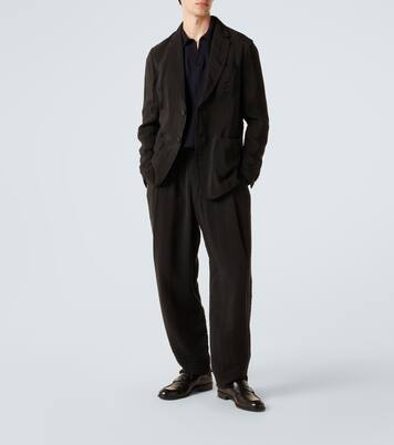 Single-breasted blazer | Giorgio Armani
