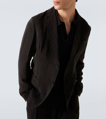 Single-breasted blazer | Giorgio Armani