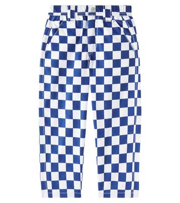 Ataru checked cotton chinos | Molo