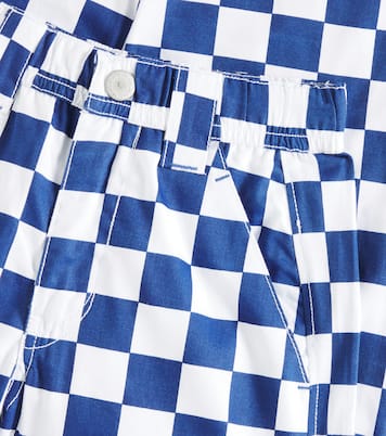 Ataru checked cotton chinos | Molo