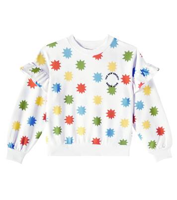 Anthea polka-dot cotton-blend sweatshirt | The New Society