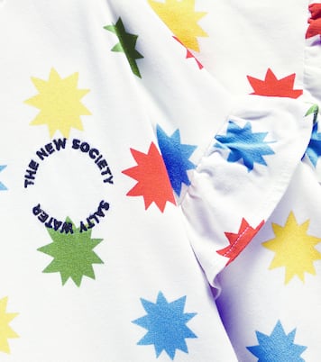 Anthea polka-dot cotton-blend sweatshirt | The New Society