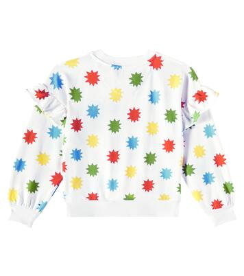 Anthea polka-dot cotton-blend sweatshirt | The New Society