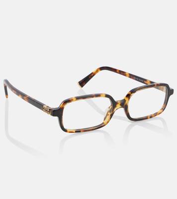 Rectangular glasses | Miu Miu