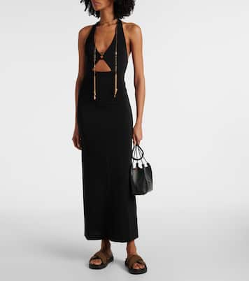 Abito lungo Ghiotto con cut-out | Max Mara