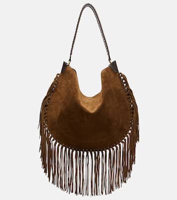 Schultertasche Oskan Soft Large aus Veloursleder | Isabel Marant