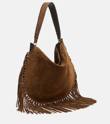 Schultertasche Oskan Soft Large aus Veloursleder | Isabel Marant