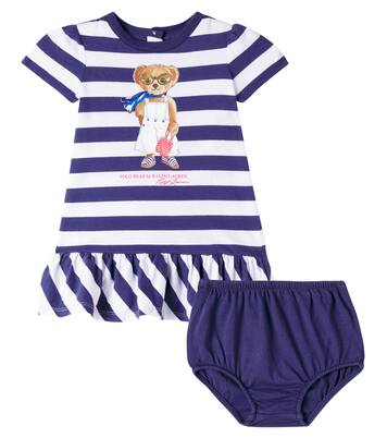 Baby Polo Bear dress and bloomers set | Polo Ralph Lauren Kids