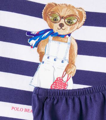 Baby Polo Bear dress and bloomers set | Polo Ralph Lauren Kids