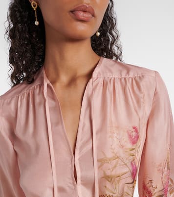 Tunika Cascadian aus Seide | Zimmermann